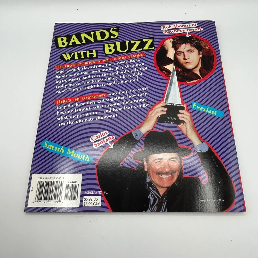 1990s Rock Pop Trading Cards and Rock Rules Book Bundle